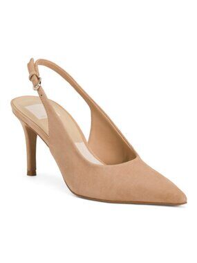 Dolce Vita Elasi Heels in Camel Suede